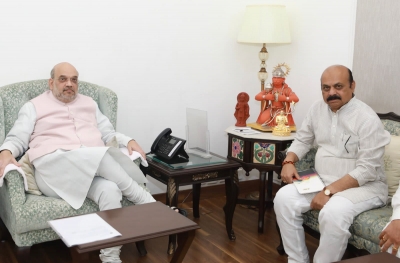  Cm Bommai's Meeting With Amit Shah Raises Hopes Of Cabinet Expansion In K'taka (-TeluguStop.com