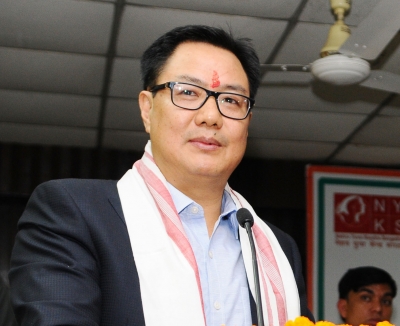  Cong, 'tukde Tukde' Gang Have No Right To Give Sermons To Others: Rijiju-TeluguStop.com