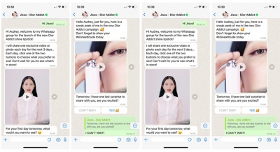  Dior Beauty Launches Industry-first Whatsapp Campaign With Global Influencer Jis-TeluguStop.com