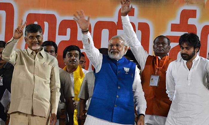  Chandrababu S Growing Love For Narendra Modi , Chandrababu, Narendra Modi, Telu-TeluguStop.com