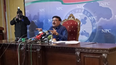  Imran's Long March May Get Bloody: Sheikh Rasheed-TeluguStop.com