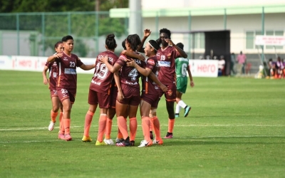  Iwl: Five-star Gokulam Kerala Trounce Kickstart Fc-TeluguStop.com