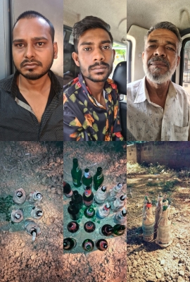  K'taka Police Seize 10 Petrol Bombs During Raid In B'luru-TeluguStop.com