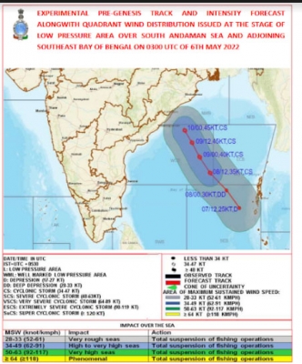  Low Pressure Area Near A&n Islands To Intensify Into Cyclonic Storm By Sunday: I-TeluguStop.com
