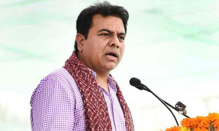  Minister Ktr Clarity On Bjp Double Engine Government In Telangana Details, Minis-TeluguStop.com