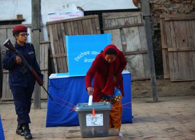  Nepal Holds Local Elections Amid Sporadic Violence-TeluguStop.com