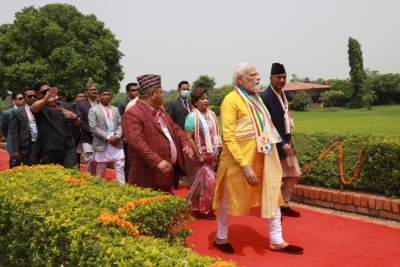  Nepal, India Sign 6 Mous During Modi's Lumbini Visit-TeluguStop.com