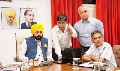  Punjab Cm Launches Portal For Direct Seeding Of Rice-TeluguStop.com