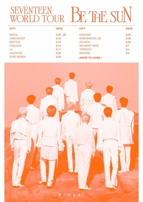  Seventeen Announce World Tour 'be The Sun'-TeluguStop.com