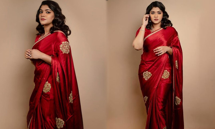  Star Heroine Aparna Balamurali Raw Mango Brand Saree Worth 95000 Rupees Details,-TeluguStop.com