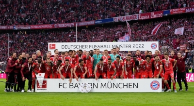  Stuttgart Clinch Draw At Bayern To Spoil Title Ceremony In Bundesliga-TeluguStop.com