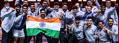  Thomas Cup: India Beat Denmark 3-2 To Reach Historic Final-TeluguStop.com