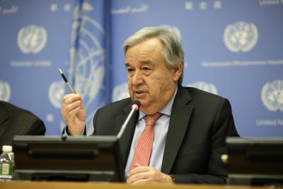  Un Chief Calls On World To Shift To Sustainable Energy Systems-TeluguStop.com