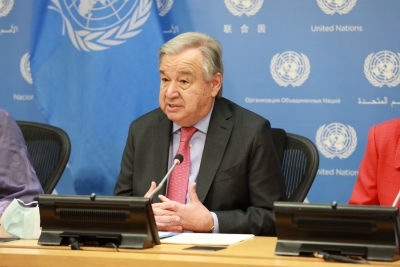  Un Chief Shocked By Mass Shooting In Texas Elementary School-TeluguStop.com