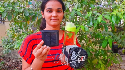  Varanasi B.com. Student Develops 'solar Cooling Belt' To Replace Refrigerators-TeluguStop.com