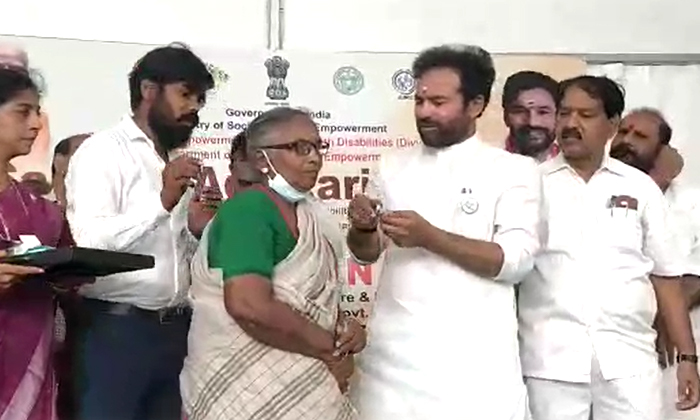  Divyangs Should Be Treated Responsibly - Union Minister Kishan Reddy , Union Min-TeluguStop.com