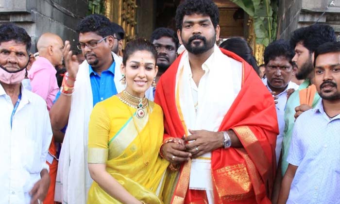 Telugu Tirupati Temple, Nayanthara, Vignesh Shivan-Movie