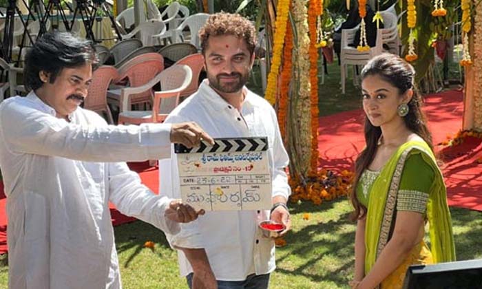  Pawan Kalyan Launches Arjun Sarja Vishwak Sen And Aishwarya Arjun Movie, Pawan K-TeluguStop.com