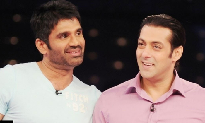 Telugu Bollywood, Gift, Salman Khan, Suniel Shetty-Movie Telugu Bollywood, Gift, Salman Khan, Suniel Shetty-Movie