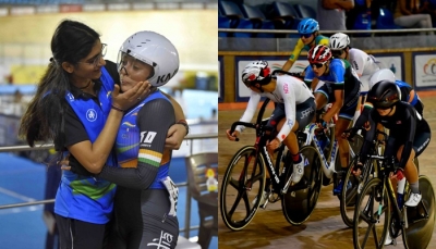  Asian Track Cycling: No Medal For India But Ronaldo Singh Reaches Semis In Sprin-TeluguStop.com