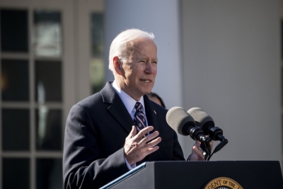  Biden To Make First Live Talk Show Appearance As Prez With Jimmy Kimmel-TeluguStop.com