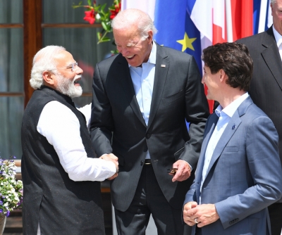  Biden's Historic Stepping Out To Greet Modi In G7 Summit Calculated Step, Goes V-TeluguStop.com