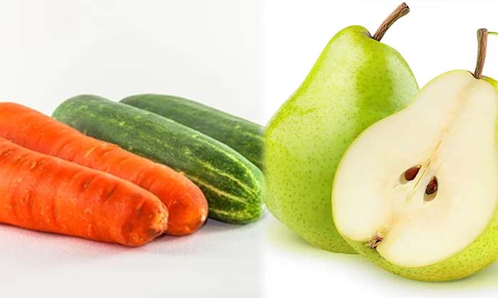 Telugu Carrot, Tips, Kheera, Latest, Pear Fruit-Telugu Health Tips
