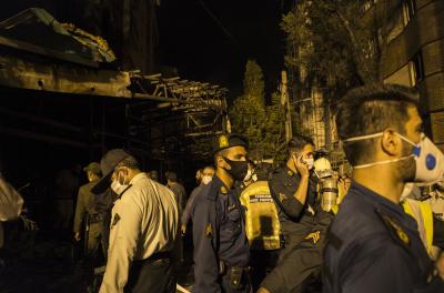  Death Toll Reaches 36 In Building Collapse In Iran-TeluguStop.com