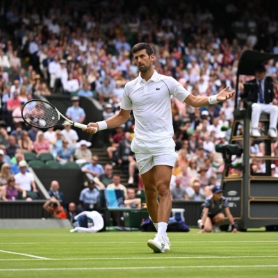  Djokovic Beats Kokkinakis, Advances To Wimbledon Third Round-TeluguStop.com