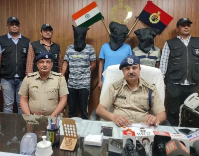  Gurugram Police Foil Kidnapping Bid, Three Held-TeluguStop.com