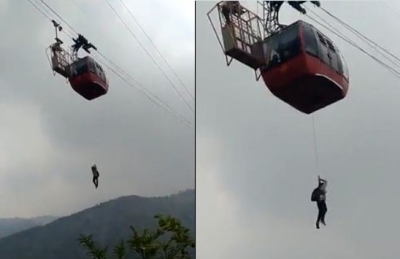  Himachal: Cable Car Gets Stuck Mid-air, All 11 Passengers Rescued (lead)-TeluguStop.com