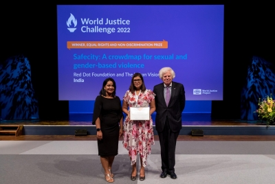 Indian App Addressing Gender-based Violence Wins World Justice Challenge Indian App Addressing Gender-based Violence Wins World Justice Challenge-TeluguStop.com