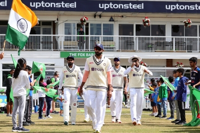  India's Warm-up Game Against Leicestershire Ends In A Draw, Ashwin Impresses On-TeluguStop.com