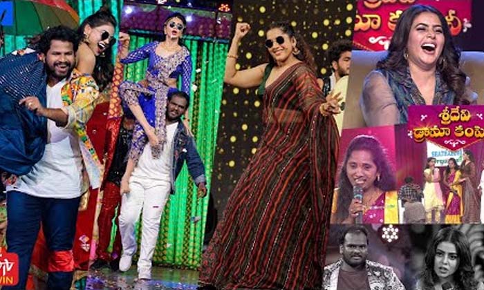 Telugu Anasuya Anchor, Jabardasth, Rashmiextra, Rashmi Gautham, Sridevi, Tollywo