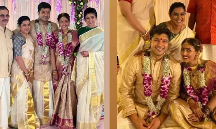  Actress Madhu Shalini Married Her Love Interest Gokul Anand , Gokul Anand, Madh-TeluguStop.com