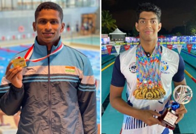  Olympians Sajan Prakash, Srihari Nataraj Named In Indian Swimming Team For Cwg 2-TeluguStop.com