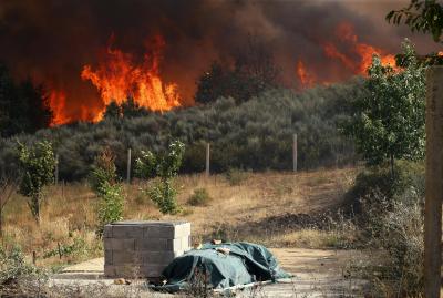  Out-of-control Wildfire In Spain Continues To Rage-TeluguStop.com