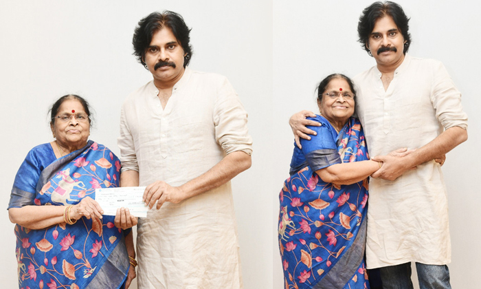  Pawan Kalyan Mother Gave Donation To Janasena Koulu Raithu Bharosa Details, Pawa-TeluguStop.com