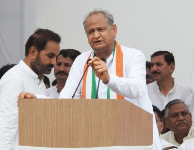  Shekahwat Was Hand In Glove With Pilot In Conspiracy To Topple Govt: Gehlot-TeluguStop.com