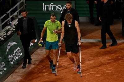  Tendulkar Touched By Nadal's Gesture Towards Injured Zverev-TeluguStop.com