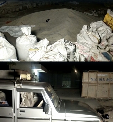  Tonnes Of Wheat, Rice Found In Gujarat Marble Godown During Raid-TeluguStop.com