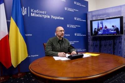  Ukrainian Pm Outlines Key Cooperation Priorities With Eu-TeluguStop.com