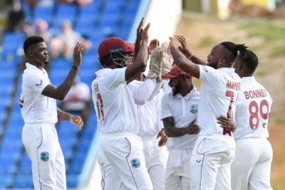  West Indies In Command After Restricting Bangladesh To 234 In Second Test-TeluguStop.com