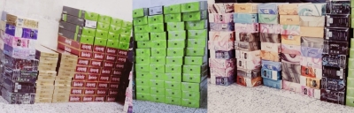 14 Held At Hyderabad Airport With Cigarettes, E-cigarettes Worth Rs 50 Lakh 14 Held At Hyderabad Airport With Cigarettes, E-cigarettes Worth Rs 50 Lakh-TeluguStop.com