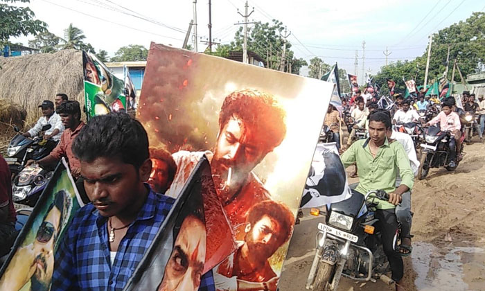  Bike Rally In Andhra On Tamil Hero's Birthday Andhrapradesh, Surya , Surya Birt-TeluguStop.com
