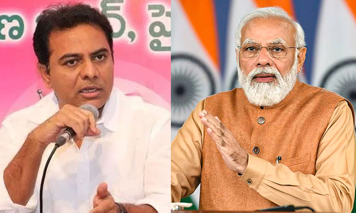  Ktr Made Key Comments On Early Elections Details, Bjp, Ktr, Telangana Elections,-TeluguStop.com