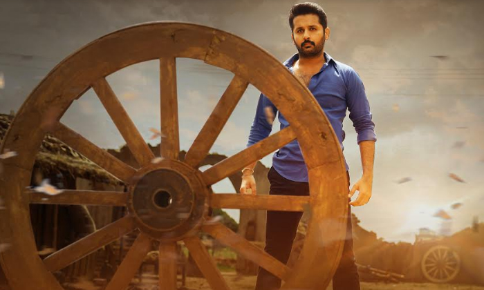  Nithiin, Sreshth Movies’ Macherla Niyojakavargam ‘macherla Action Dhamki-TeluguStop.com