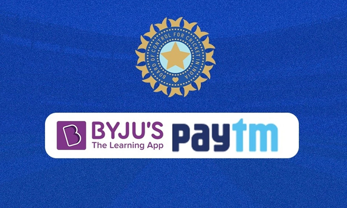 Telugu Bcci, Byjus, Icici, Indiacricket, Latest, Paytm, Shock, Sponser, Ups-Late