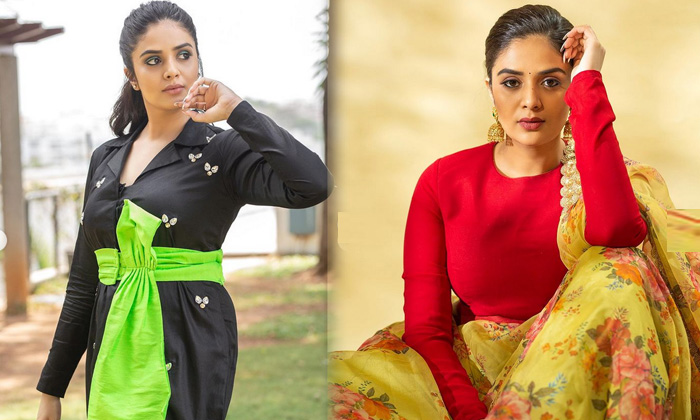 Tollywood Beauty Anchor Sreemukhi Looks Stunningly Beautiful In This Images-telugu Actress Photos Tollywood Beauty Ancho High Resolution Photo