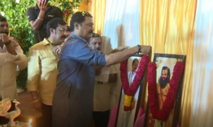  Former Minister Ganta Srinivasa Rao Attended The 75th Birth Anniversary Celebrat-TeluguStop.com